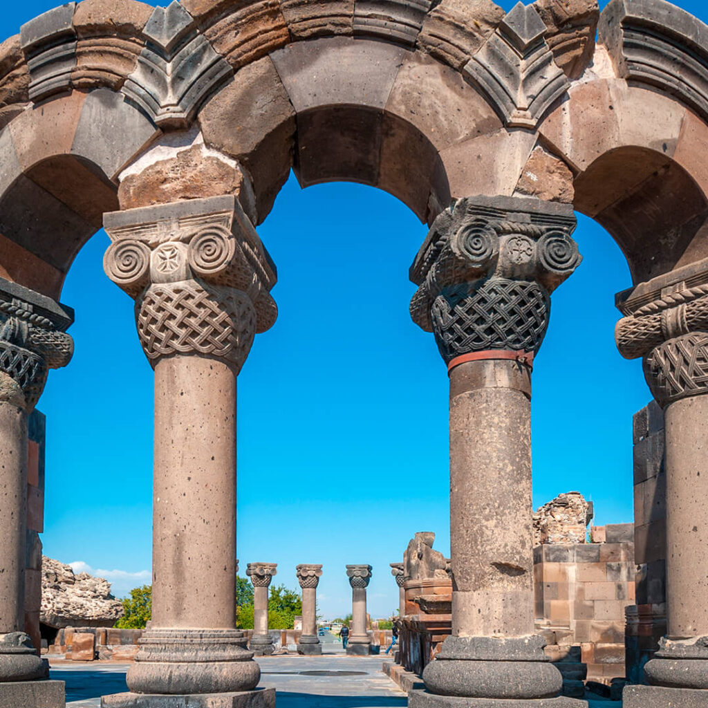 Zvartnots Temple in Armenia